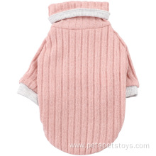 Winter warm casual dog turtleneck pet clothing